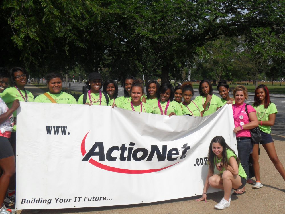 ActioNet supports Susan G. Komen Global Race for the Cure in Washington DC