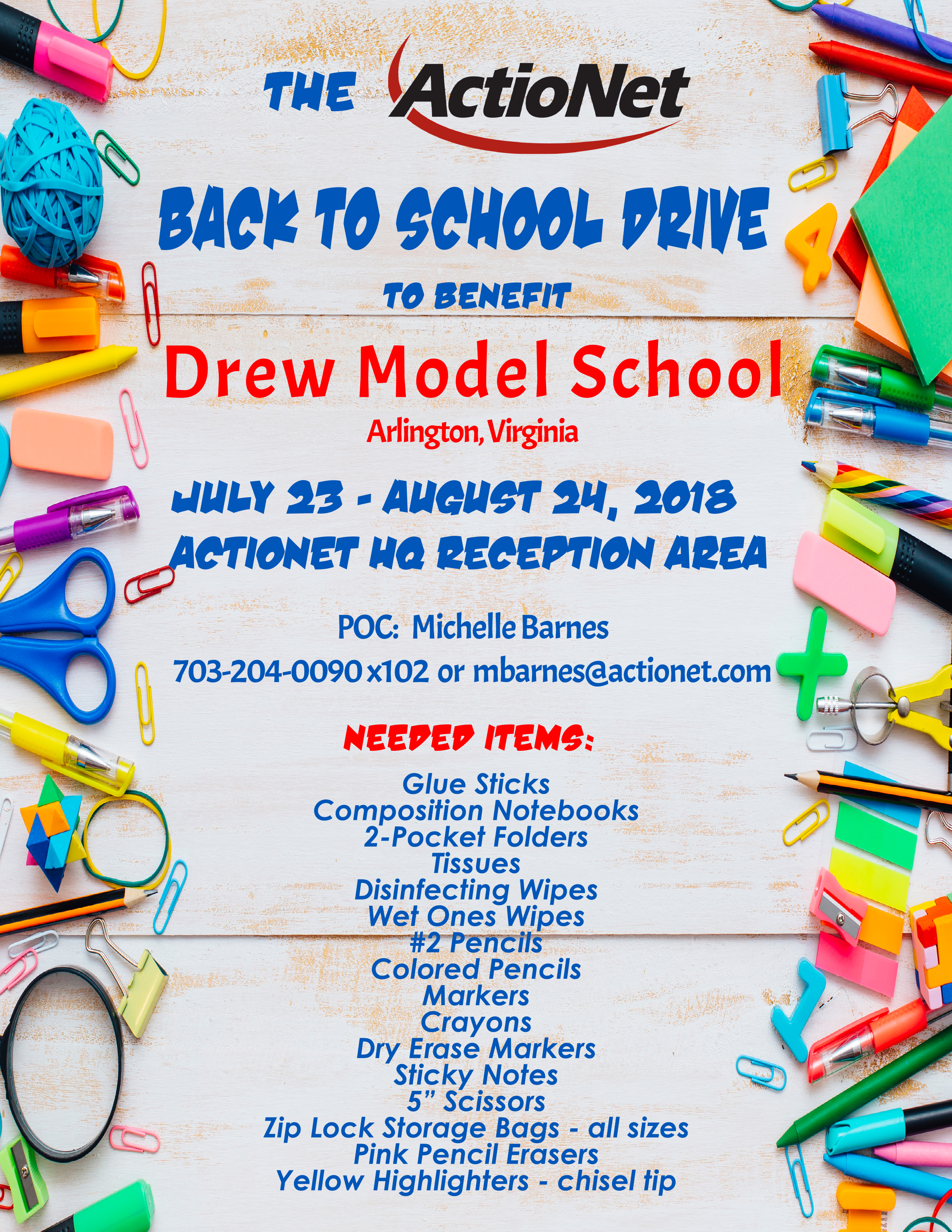 Back to School Supply Drive in Full Swing - Worcester Youth and Family