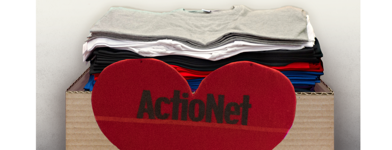 ActioNet Donates Clothes to the Salvation Army in their Spring Clothing Drive