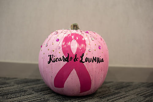 Breast Cancer Pink Ribbon Pumpkin October Pumpkins Yoga Mat by Amusing  DesignCo - Pixels