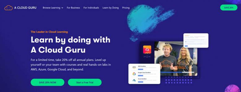 Cloud Guru Partnership Page
