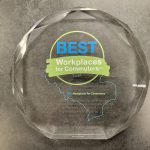 2022 ActioNet Best Workplace Award Plaque