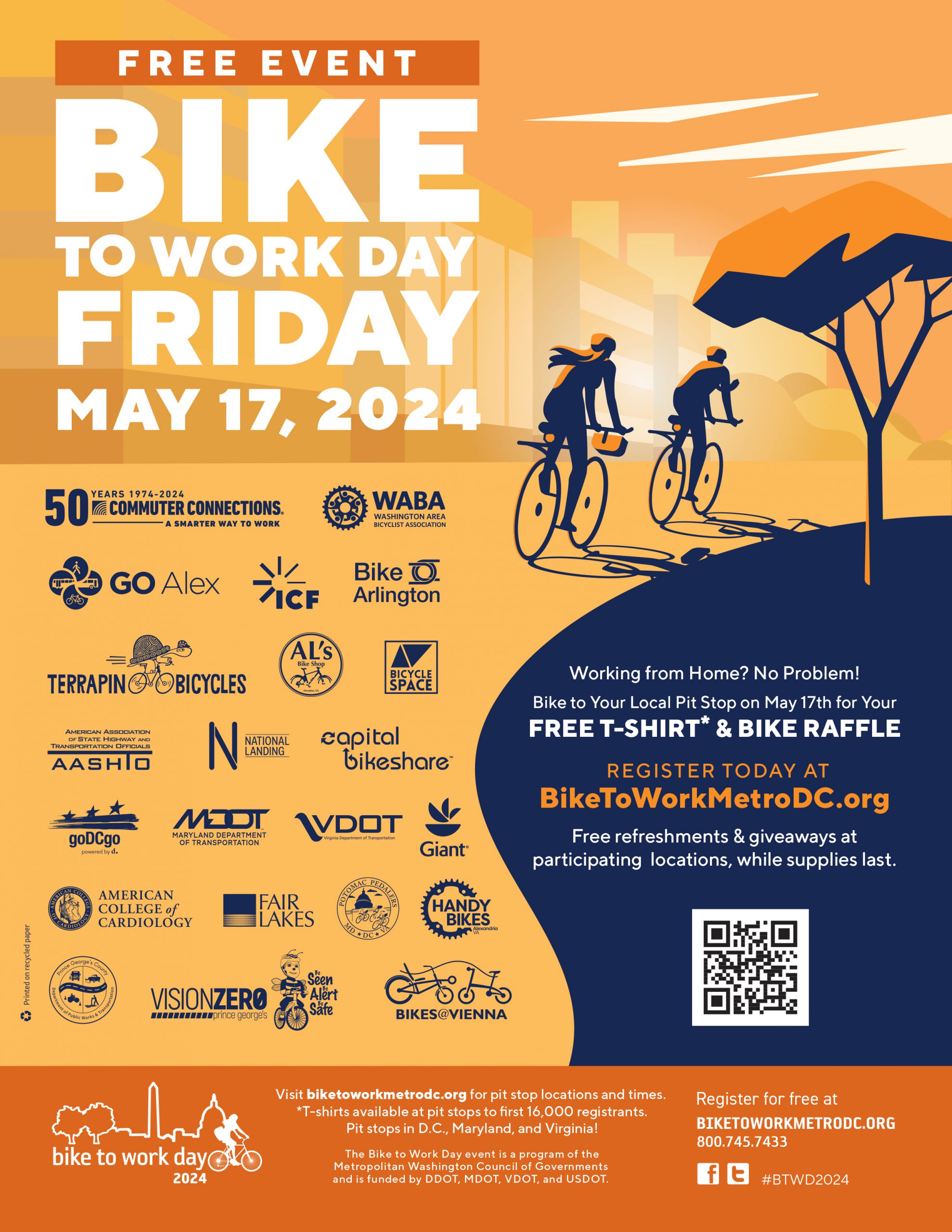 Join Us for Bike to Work Day 2024